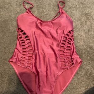 One piece bathing suit